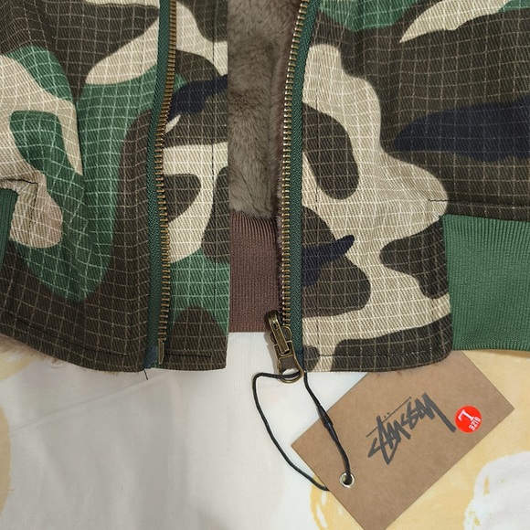 Stüssy Reversible Camouflage Hooded Jacket - Picture 9 of 16